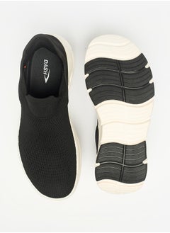 Dash Men Textured Slip On Sports Shoes  - Image 4