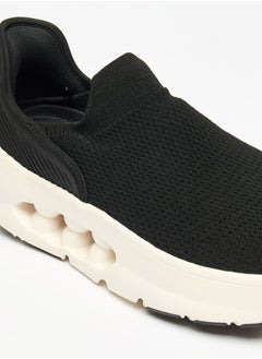 Dash Men Textured Slip On Sports Shoes  - Image 5