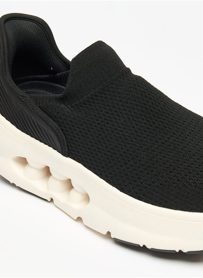 Dash Men Textured Slip On Sports Shoes  - Image 5
