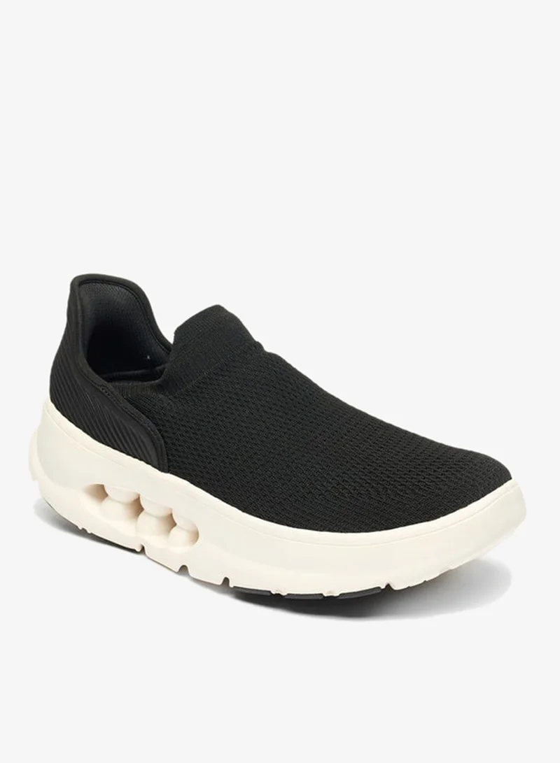 Dash Men Textured Slip On Sports Shoes