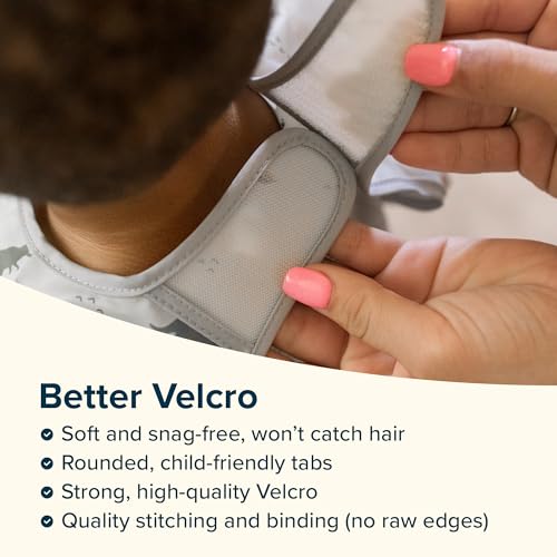 Tiny Twinkle Long Sleeve Bib for Babies & Toddlers | Waterproof Smock Bib for Eating | Machine Washable & Mess-Proof Feeding Essentials | Newborn Shower Gift (Checkers Brown, 6–24M) - Image 5