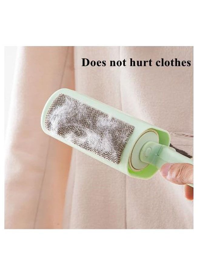 Generic - 3 in 1 lint remover pet hair remover reusable hair cleaning brush for clothes couch bedding blue - Image 1