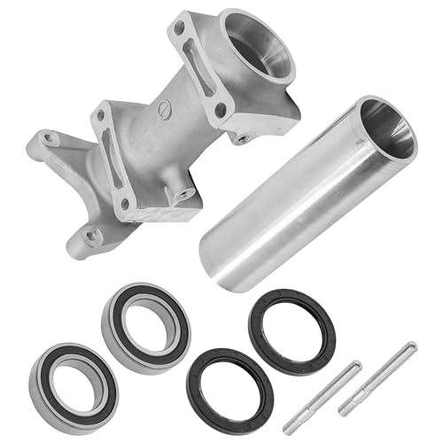 Caltric Rear Axle Bearings Seals Spacer and Bearing Carrier Kit Compatible with Suzuki LT-Z400 LTZ400 QuadSport 2003/64715-07G00 64715-07G0V 64731-07G00 - Image 1