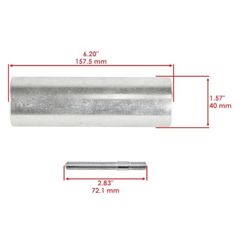 Caltric Rear Axle Bearings Seals Spacer and Bearing Carrier Kit Compatible with Suzuki LT-Z400 LTZ400 QuadSport 2003/64715-07G00 64715-07G0V 64731-07G00 - Image 4