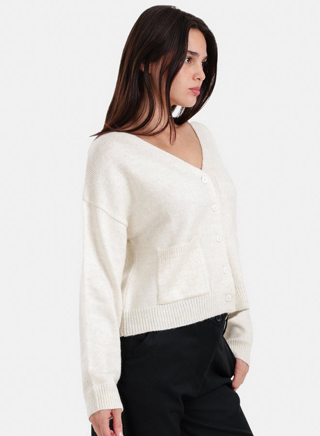 Carina Classic Button-Down Cardigan - Image 3