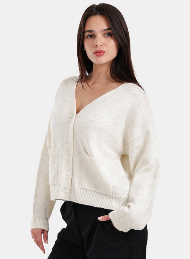 Carina Classic Button-Down Cardigan - Image 2