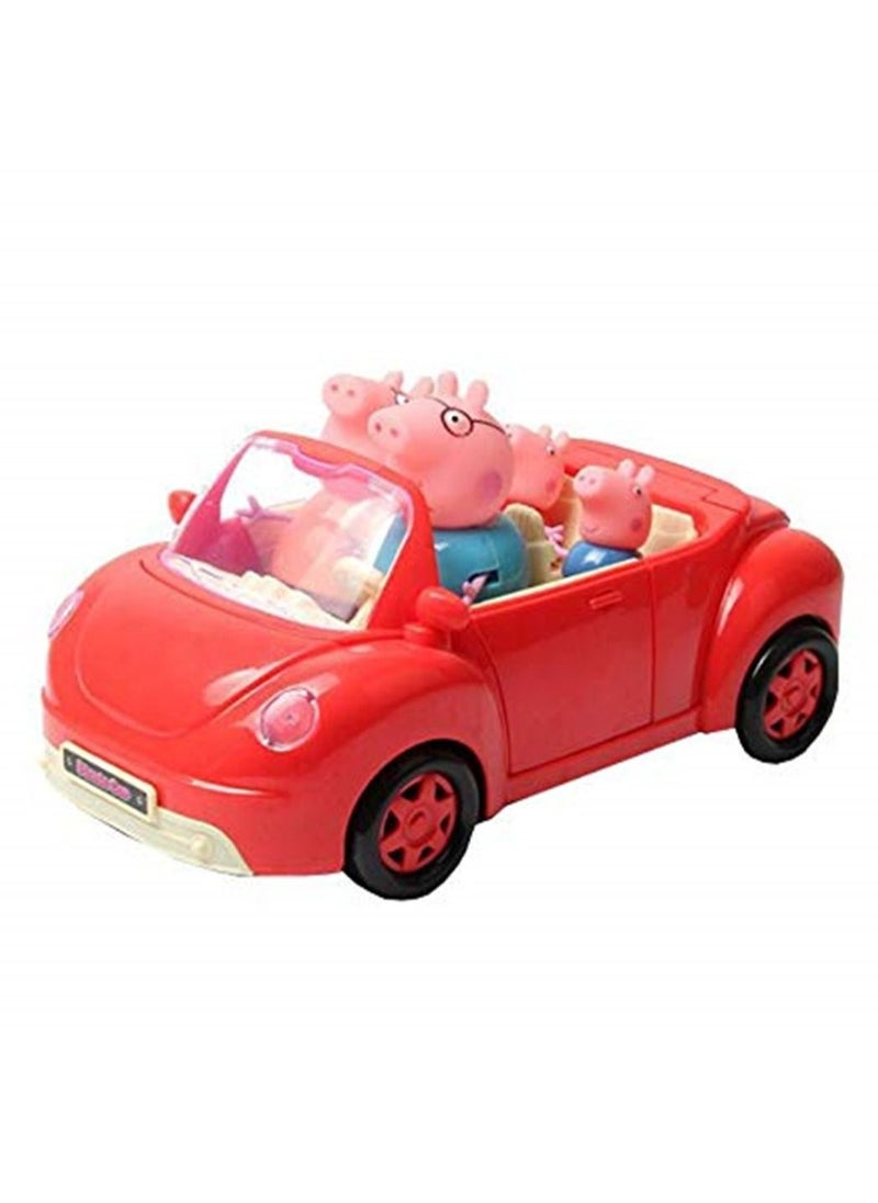 Generic - Red convertible picnic car toy car - Image 1