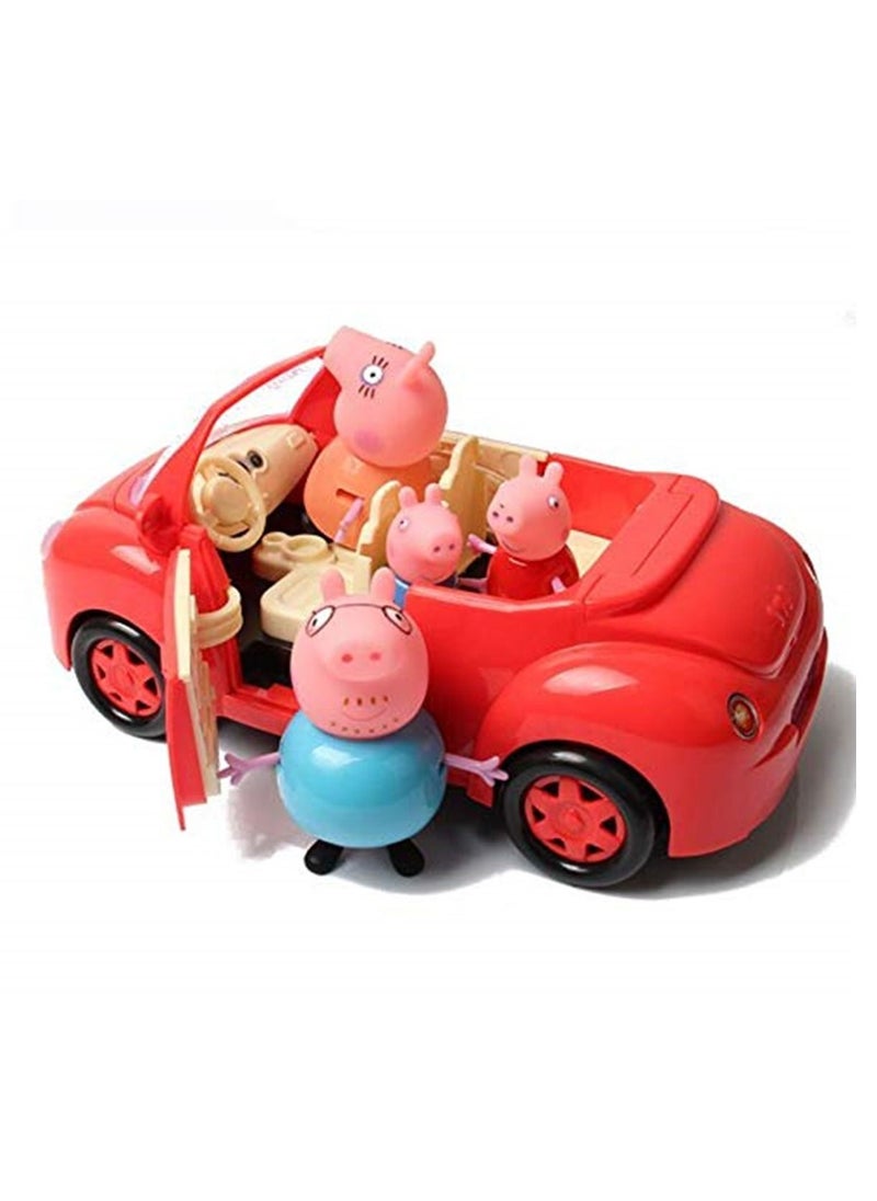Generic - Red convertible picnic car toy car - Image 1