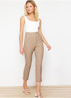 Beige Polyviscose Fabric Cigarette Pattern Woven Trousers TWOSS24PL00029 - pzsku/Z0C6284335E16B984081AZ/45/_/1729755065/43e66bba-8d31-4c97-9072-915ddfc7ea6f