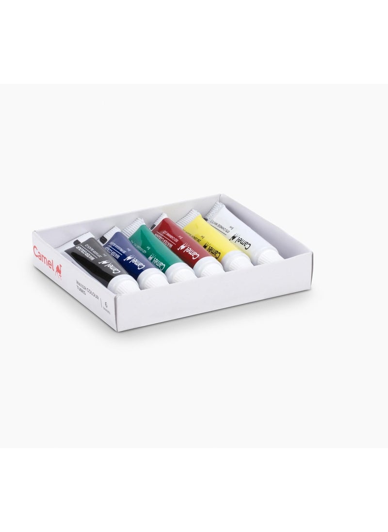 camel Camel Student Water Color Tube - 5Ml Each, 6 Shades, Multicolor  - Image 4