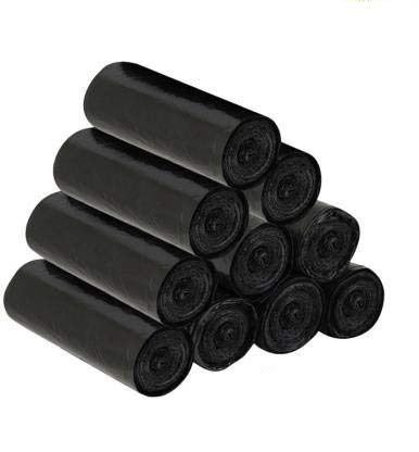 Swab™ Garbage Bags Size Large 24 inch X 32 inch (Black) Pack of 10 Roll(150 Bags)(Trash Bag/Dustbin Bag) - Image 4