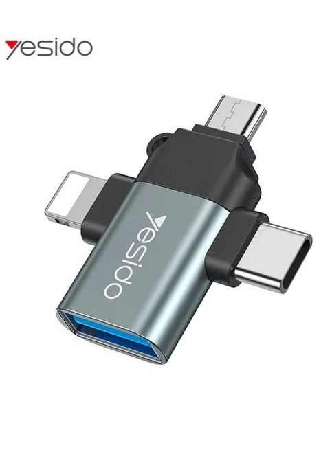 3 in 1 USB 2.0 fast data transfer adapter