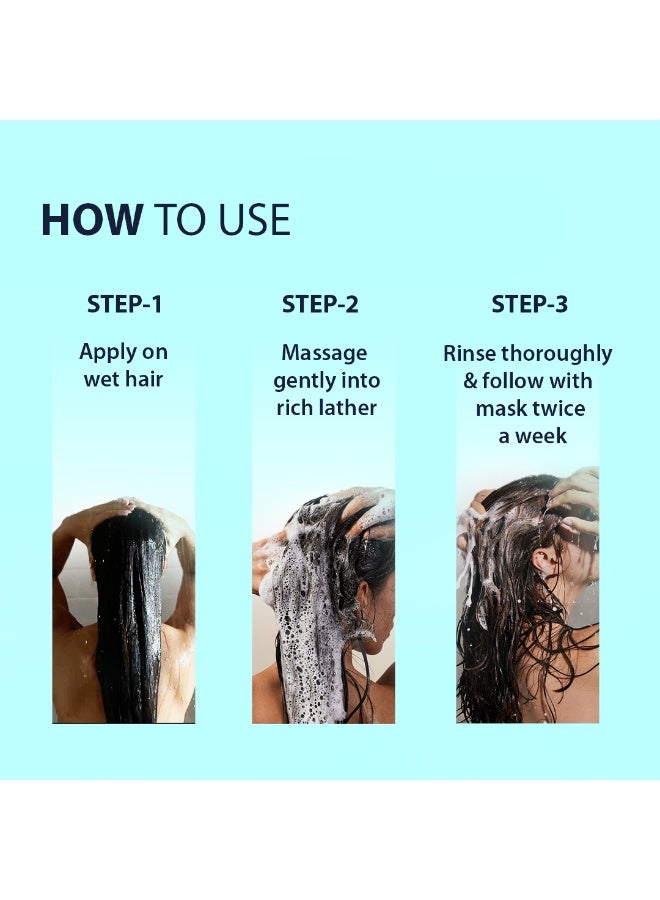 DERMISTRY Hydra-Protein Smooth Shampoo for Dry & Frizzy Hair - Image 5