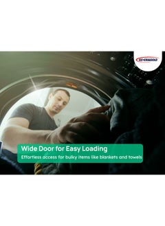 جينيرال جولد غسالة جنرال جولد FWM7000S تعبئة أمامية، سعة 7 كجم، إينوكس  - Image 5