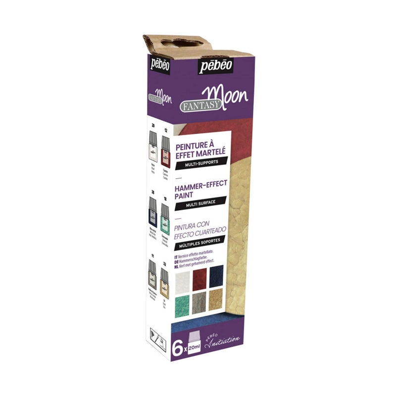 Pebeo مجموعة بيبو 756441 فانتسي مون للمبتدئين، متنوعة، 6X20مل - Image 3