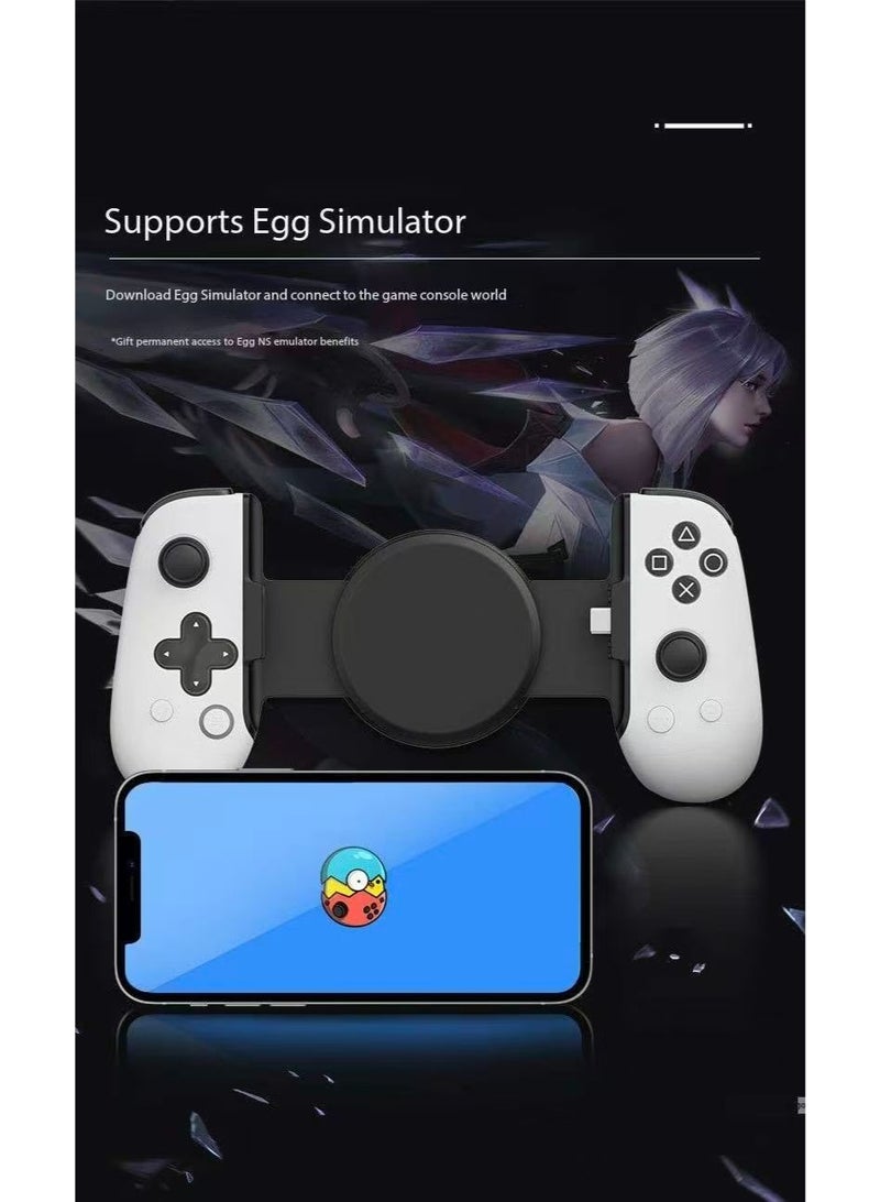 general Professional Gamepad LeadJoy M1 Mobile Gaming Controller for iPhone Type-C / Android / HarmonyOS with Hall Effect Joysticks, Adjustable Trigger, Turbo Function, Pass-through Charging, Switchable ABXY Layout, Ultra-low Latency - Image 4