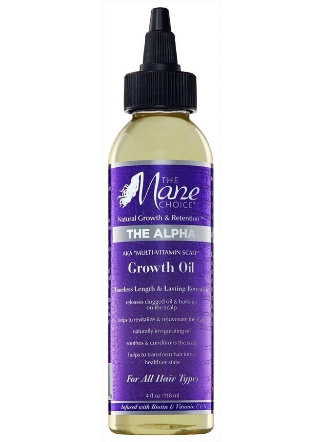 THE MANE CHOICE - Multi-Vitamin Scalp Nourishing Hair Growth Oil, 4 Fl Oz - Image 1