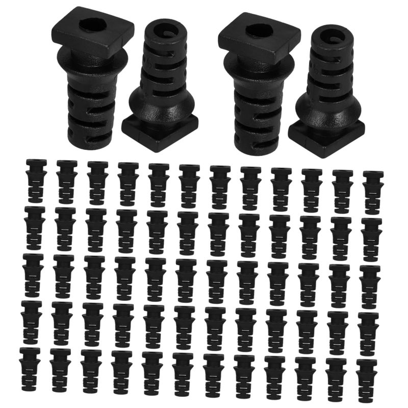 Electrical Wire Connectors 100pcs 3 8 Inch Cable Glands Strain Relief For Cord Protection - Image 2