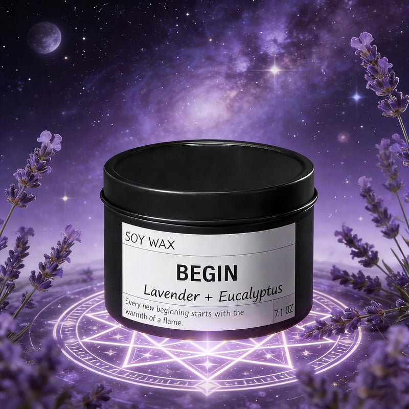 Chloefu LAN شموع بنكهة الليمون، عطر قوي، شموع زجاجية، هدايا للنساء والرجال - Image 4