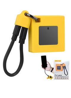 Generic Pocket Type-C M.2 2230 NVMe Enclosure – USB3.2 Gen2 Plug and Play – Storage Capacity Up to 2TB – Up to 10Gbps transfer – for Notebook ,Phone ,Laptop , Colnsole , Camera | Yellow  - Image 1