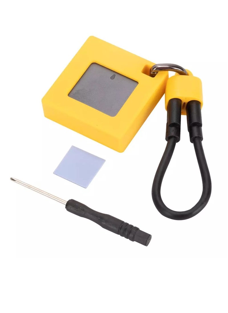 Pocket Type-C M.2 2230 NVMe Enclosure – USB3.2 Gen2 Plug and Play – Storage Capacity Up to 2TB – Up to 10Gbps transfer – for Notebook ,Phone ,Laptop , Colnsole , Camera | Yellow