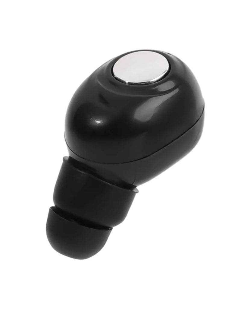 AROAQ X8 Mini Bluetooth Earbud, Wireless In Ear Single Earphone, Long Standby Time High Bass Sound Headphone, Comfortable And Lightweight Sports Earphone For Music, (Single Piece, Black) - Image 1