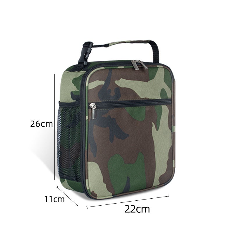 Oxford Cloth Handheld Insulated Lunch Bag - Image 5