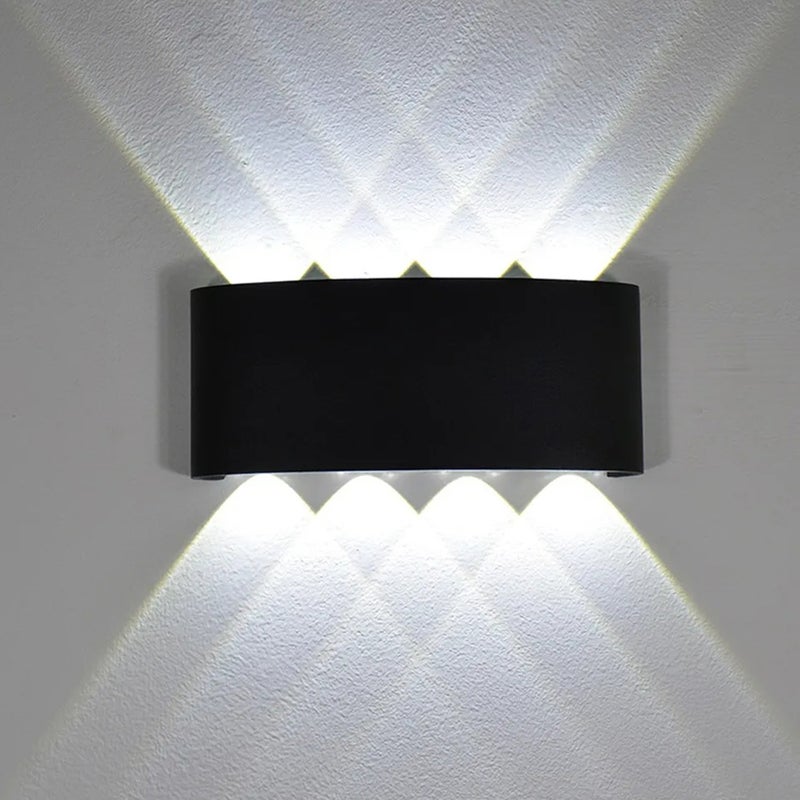 AC85-265V 8W Wall Light Cabinet Light IP65 Corridor Wardrobe Cabinet Waterproof LED Wall Light 6500K - Image 2