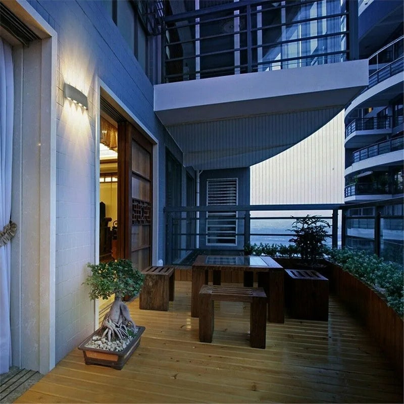 AC85-265V 8W Wall Light Cabinet Light IP65 Corridor Wardrobe Cabinet Waterproof LED Wall Light 6500K - Image 4