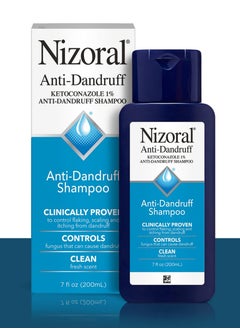 Nizoral Nizoral Anti-Dandruff Shampoo with 1% Ketoconazole, Fresh Scent, 7 Fl Oz - Anti-Dandruff Shampoo, Tea Tree Oil Shampoo, Prevents Dandruff  - Image 2