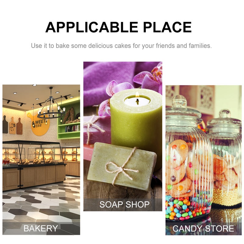 2pcs Unique Silicone Mold Chic Baking Mould Honeycomb Shape Cake Mold Baking Tool - Image 5