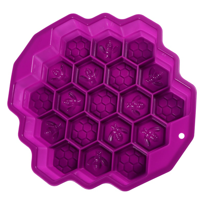 2pcs Unique Silicone Mold Chic Baking Mould Honeycomb Shape Cake Mold Baking Tool - Image 2
