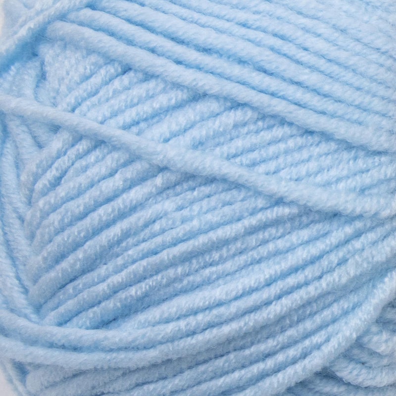 Estako DailyKnit-DK - 100% Anti-Pilling Acrylic Yarn - Soft DK Light Weight #3 - (3.52 oz / 273 Yds) - for Knitting & Crocheting (80055 - Baby Blue) - Image 2