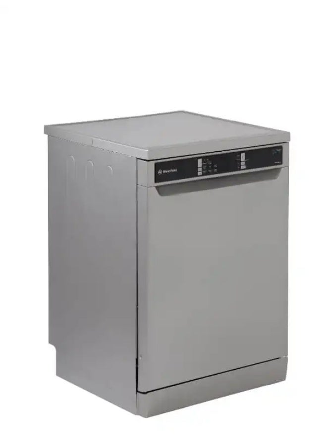 White Point Dishwasher, 14 Place Settings, 8 Programs, Digital, WPD148HDS - Silver - Image 2