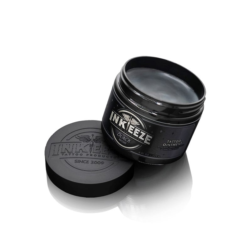 INK-EEZE Black Tattoo Ointment for Artists and Aftercare, Essential Oils, Petroleum Free, Cruelty Free, Made in USA, Lavender, 6oz - Image 2