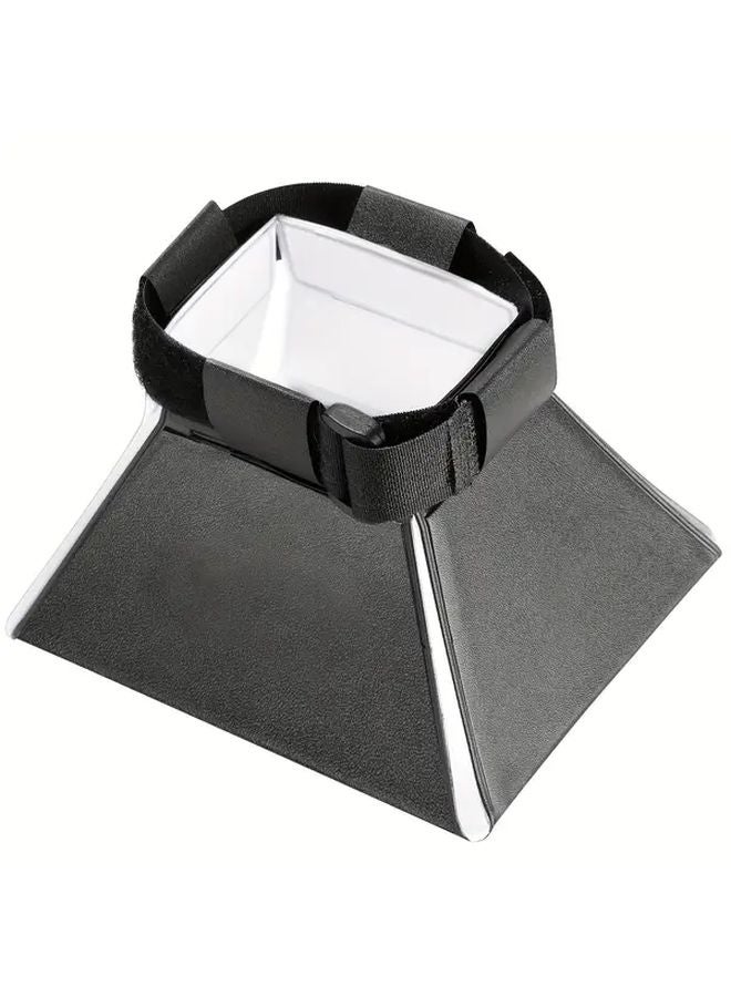 2pcs Eonix Softbox DSLR Flash Diffuser Hood Adjustable PVC Light Diffuser for Photography - Image 5