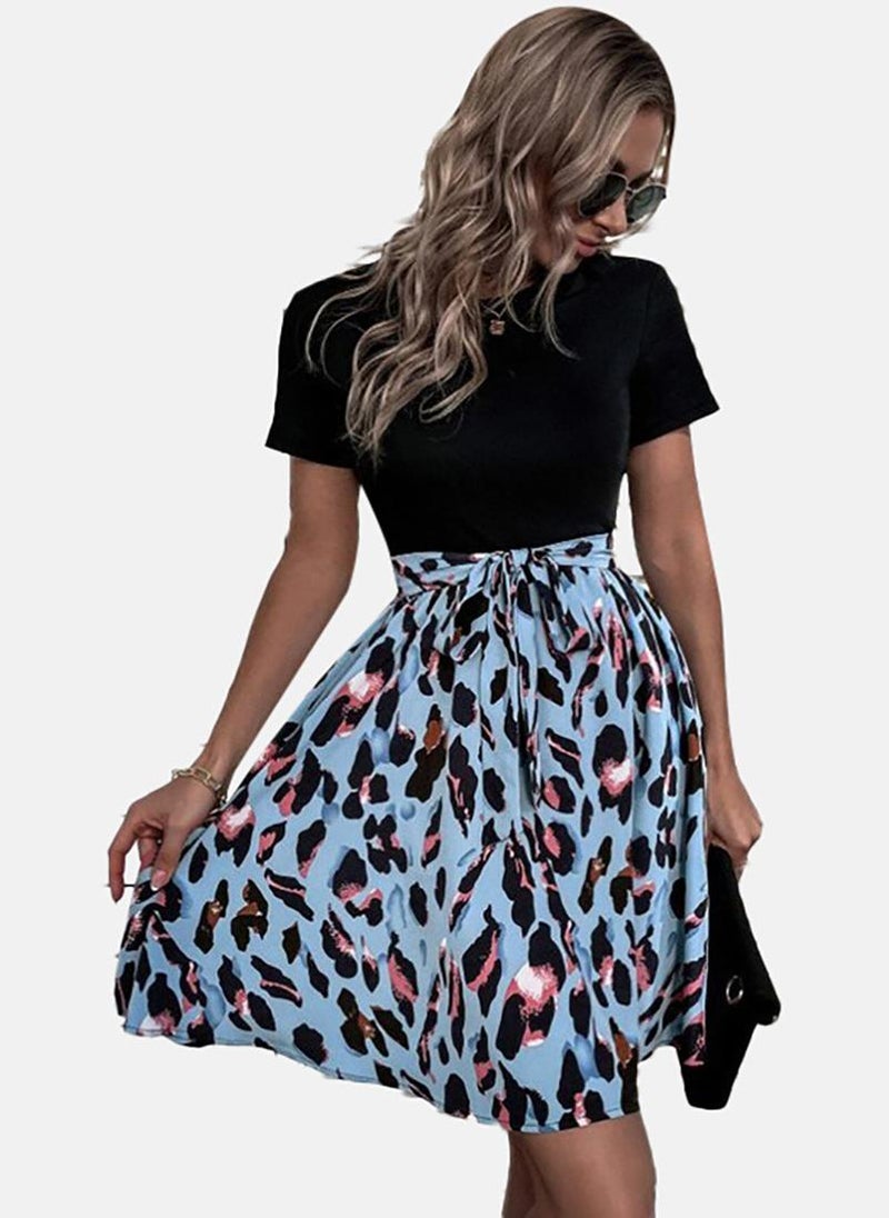 YUNIQEE Printed Fit Flare Dress  - Image 1