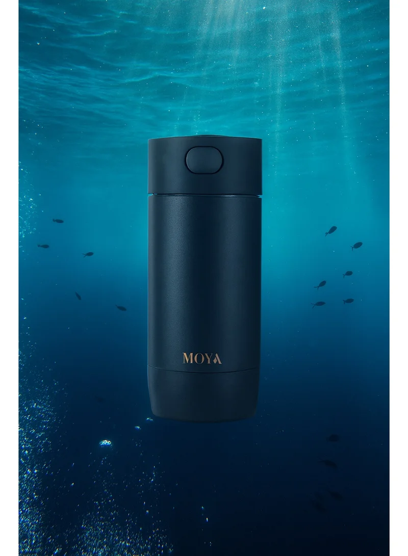 MOYA Moya "Surf" 350ml Travel Coffee Mug Navy