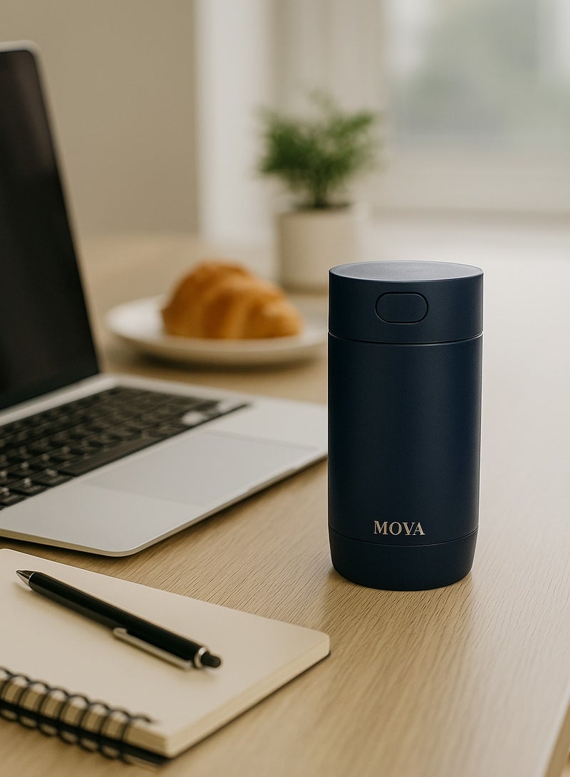 Moya "Surf" 350ml Travel Coffee Mug Navy - Image 3