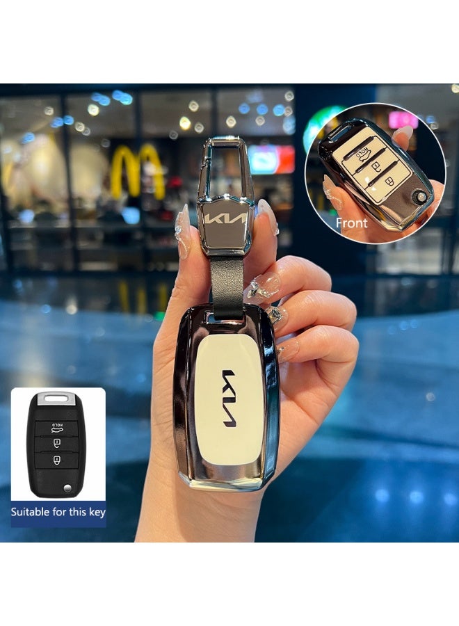 KIA High end boutique car key protection case suitable for Kia K3 Intelligent Run K5 K2 Proud Run Kx3 k4 kx5 kxcross Yi Run Huan Chi Kai Cool car key shell case - Image 2