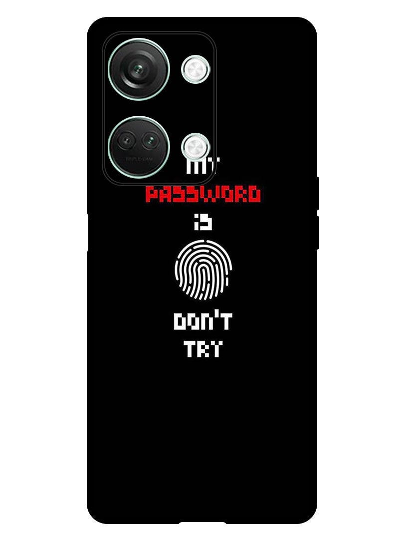 Theodor Protective Case Anti Scratch Shock Proof Bumper Cover For OnePlus Nord 3 Password - Image 1
