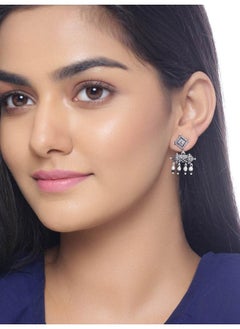VOYLLA Nayantara Geometric Design Earrings  - Image 5
