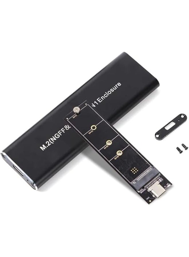 علبة تحويل M.2 NVMe إلى USB 3.1 Type-C Gen2 – محول SSD خارجي بسرعة 10Gbps، تحويل M.2 PCIe M-Key إلى USB-C - Image 2