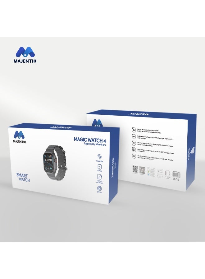 majentik MagicWatch 4 Smartwatch – High-Resolution Display, 15-Day Battery Life, Health and Fitness Tracking - Image 2