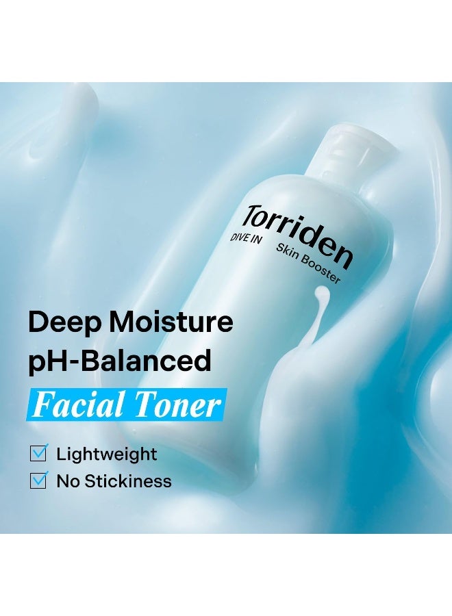Torriden Dive-In Low Molecular Hyaluronic Acid Skin Booster 200Ml — Hydrating Facial Essence Toner For Dry Sensitive Skin, Fragrance-Free, Vegan, 6.76 Fl Oz - Image 3
