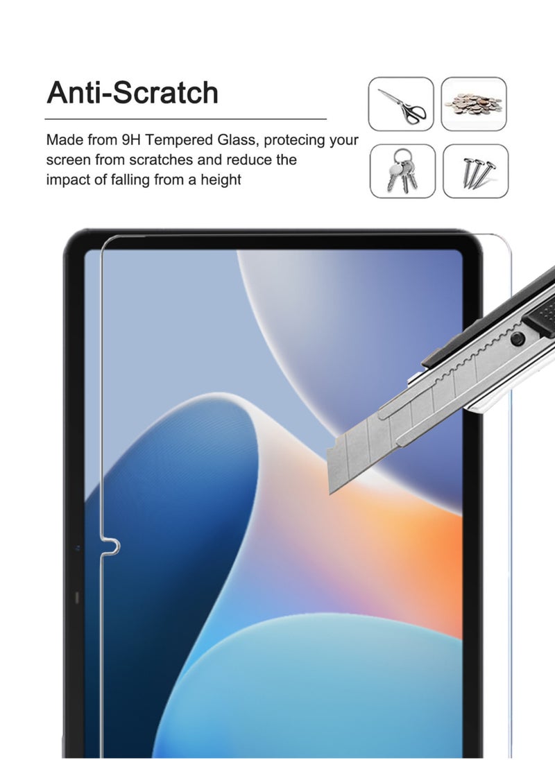 Infinix Xpad 11 Inch Tempered Glass Screen Protector – High Transparency, Delicate Touch, Anti-Explosion, Smooth Arc Edges, Easy Installation, Screen Protector for Infinix Xpad 11