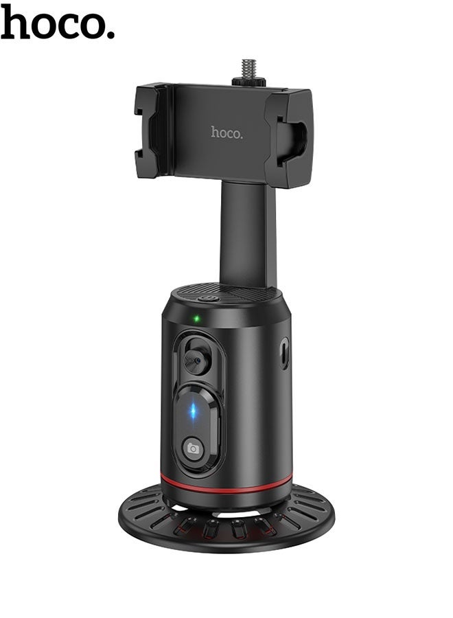 هوكو. K23 Lotus Smart 360 Degrees Auto Face Tracking باللون الأسود  - Image 1