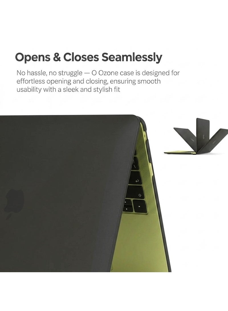 أو أوزون Matte Hard Shell Case Compatible with MacBook Neo 13 Inch (2026 Release, Model A3404) with A18 Pro Chip – Ultra-Thin Scratch-Resistant Protective Snap-On Laptop Case, Frosted Matte Finish - Image 5