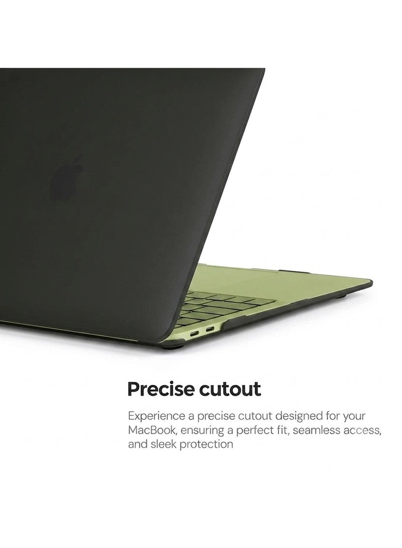 أو أوزون Matte Hard Shell Case Compatible with MacBook Neo 13 Inch (2026 Release, Model A3404) with A18 Pro Chip – Ultra-Thin Scratch-Resistant Protective Snap-On Laptop Case, Frosted Matte Finish - Image 2