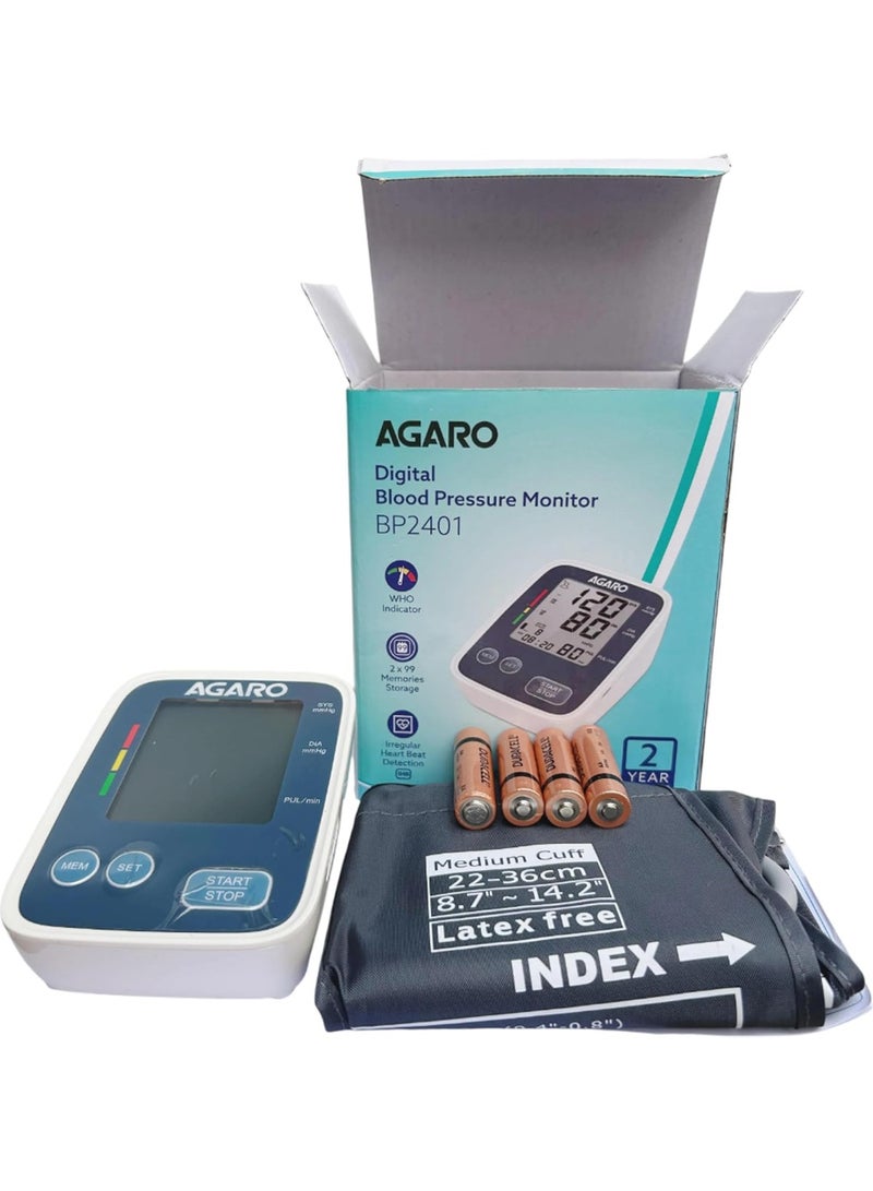 AGARO DIGITAL BLOOD PRESSURE MONITOR BP2401 - Image 1